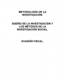 METODOLOGÍA DE LA INVESTIGACIÓN. EVASIÓN FISCAL.