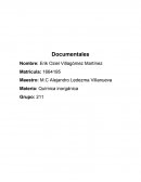 Química inorgánica.