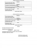 Calorías consumidas en un día normal.