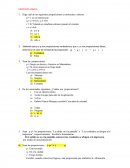 Diga cuál de las siguientes proposiciones es molecular y abierta.