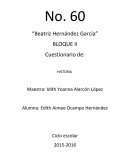 Apuntes histori “Beatriz Hernández García”