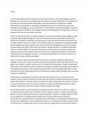 Ensayo de una entrevista.