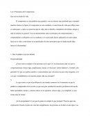 Los 6 principios del compromiso