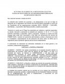 Gestion documental PLIEGO DE SOLICITUDES DE LAS ORGANIZACIONES SINDICALES