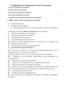 Diagnostico De Operaciones A Nivel De Empresa.