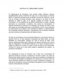 CAPÍTULO I EL LIBERALISMO CLÁSICO