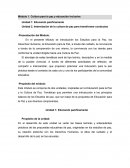 En el desarrollo de esta unidad se verán las bases teóricas y antecedentes prácticos de las propuestas educativas de paz, originadas en los estudios de paz, su relación estrecha con los Derechos Humanos