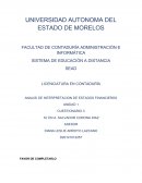UN.IVERSIDAD AUTONOMA DEL ESTADO DE MORELOS FACULTAD DE CONTADURÍA ADMINISTRACIÓN E INFORMÁTICA SISTEMA DE EDUCACIÓN A DISTANCIA