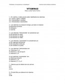 Vitaminas grupos clasificados