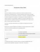 Examen final psicopatología de infancia y adolescencia