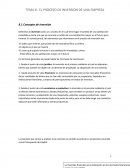 EL PROCESO DE INVERSION DE UNA EMPRESA