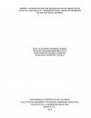 DISEÑO Y CONSTRUCCION CON MATERIALES RECICLABLES DE UN VEHICULO, QUE RECOJA Y TRANSPORTE UNA CARGA DETERMINADA EN UNA DISTANCIA DEFINIDA