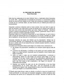 Discurso del metodo Rene Descartes