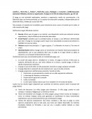 Informe Para escapar a la presión de la realidad y para interiorizar poco a poco el mundo que le rodea, el niño necesita del juego.