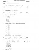 PRUEBA DE MATEMATICA PRIMERO MEDIO TEMA: CONJUNTOS NUMERICOS