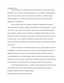 Para el desarrollo de este documento hemos decidido tomar