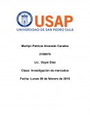 Investigación de mercados. En el presente documento veremos el desarrollo de aplicación en la función de compras