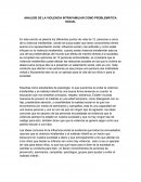 ANALISIS DE LA VIOLENCIA INTRAFAMILIAR COMO PROBLEMÁTICA SOCIAL