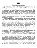 ENSAYO CONCEPTUALIZACIÓN DE APRENDIZAJE