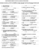 CUESTIONARIO SOBRE EL USO DE LAS NUEVAS TECNOLOGÍAS