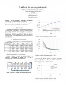 Análisis de regresión lineal.