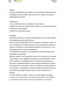 Conocer la identificación de los clientes, así como identificar diversos procesos y estrategias de valor al cliente, para poder conocer y aplicar una cultura de calidad dedicada al cliente.