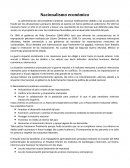 Nacionalismo Económico