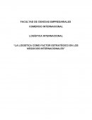 LA LOGISTICA COMO FACTOR ESTRATÉGICO EN LOS NEGOCIOS INTERNACIONALES