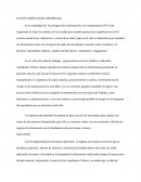 Documento: PLANTEAMIENTO DEL PROBLEMA