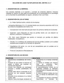 SOLUCIÓN DEL CASO "AUTOPLÁSTICOS DEL CENTRO, S. A.”