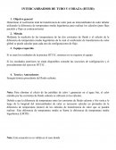 INTERCAMBAIDOR DE TUBO Y CORAZA (HT33D)