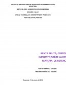 LOS COSTOS Y LA RENTA BRUTA