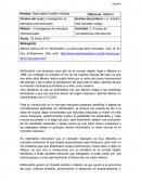 Investigacion de mercados internacionales McDonalds