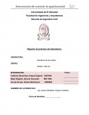 Contenido de humedad de los suelos.