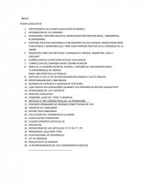 PODER LEGISLATIVO EN MÉXICO. Página 1