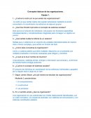 Conceptos básicos de las organizaciones