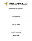 ESTUDIO DE CASO: CONTRATOS DE TRABAJO