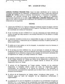 ACCION DE TUTELA Despido de mujer embarazada