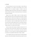 Este relato toma lugar en la casa de la tía vieja situada en el campo.