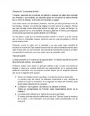 Sinopsis de “La escritura del dios”.