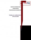 Mercadotecnia. TRABAJO, EJERCICIOS DE APLICACIÓN
