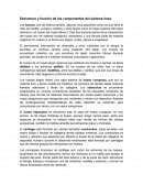Estructura y función de los componentes del sistema óseo