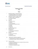 Marketing estratégico Vs. Marketing Operativo