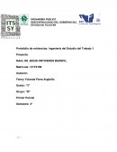 Portafolio de evidencias: Ingeniería del Estudio del Trabajo 1