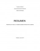 Experiencia de 2 años en un hospital de pediatría de Buenos Aires, Argentina