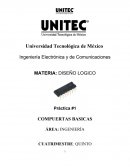 Funcionamiento de las compuertas digitales así como características eléctricas