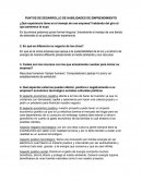 PUNTOS DE DESARROLLO DE HABILIDADES DE EMPRENDIMIENTO.
