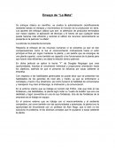 Ensayo de “La Meta”