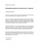 Administracion fiscal. Disposiciones generales del derecho fiscal y tributario