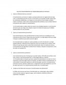 TALLER DE MANTENIMIENTO DE TRANSFORMADORES DE POTENCIA